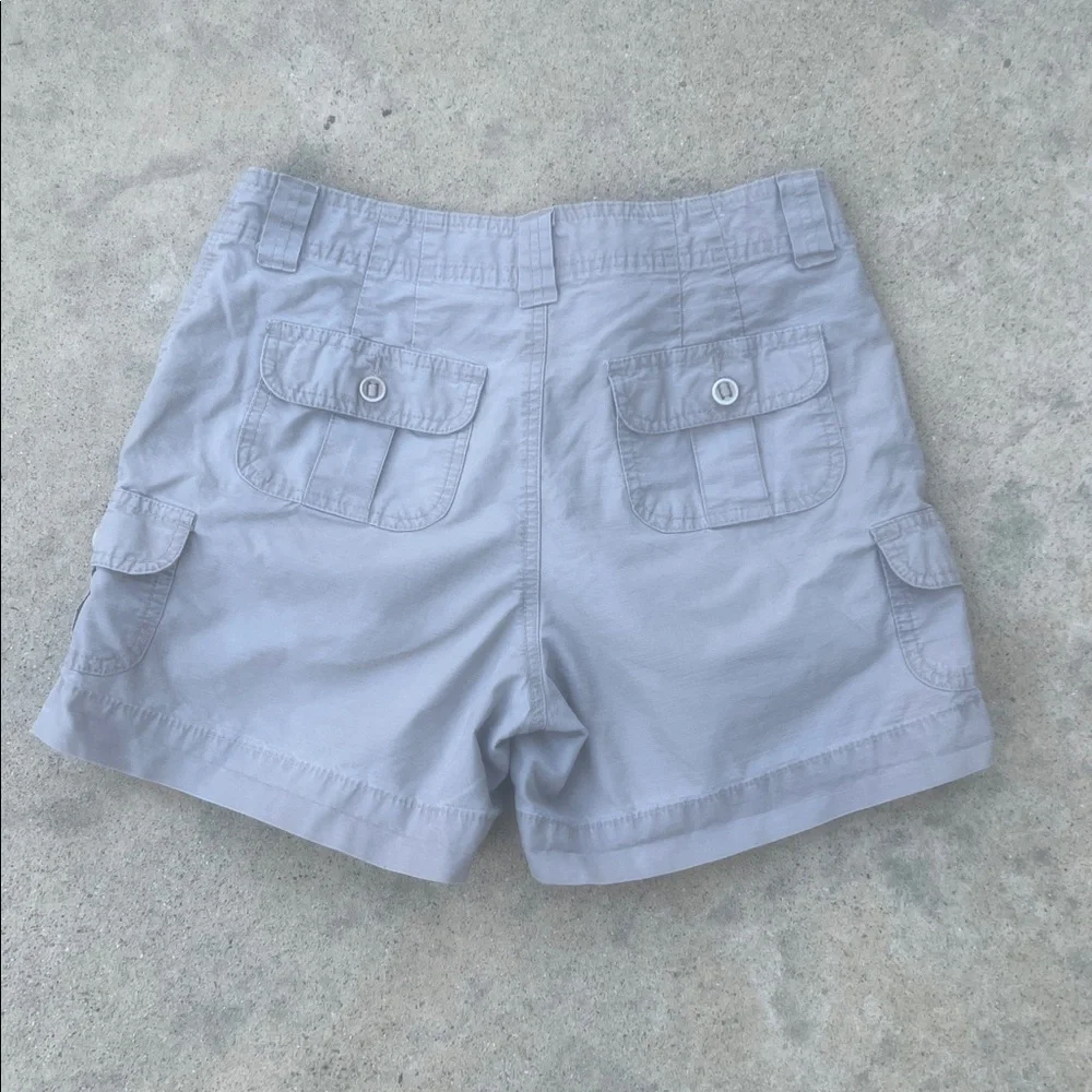 Cabela's Women's Beige Khaki Cargo Outdoor Hiking Shorts Women's Size 4 - Picture 4 of 8